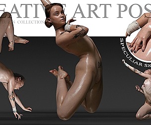 CREATIVE ART POSES 420+REFERENCE PICTURES
