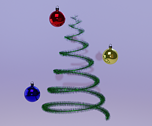 Balls and tinsel