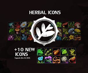 Herbal icons