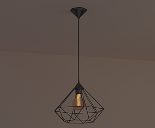Loft style lamp