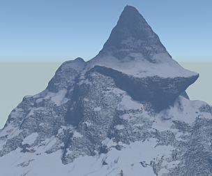 Snow rocks