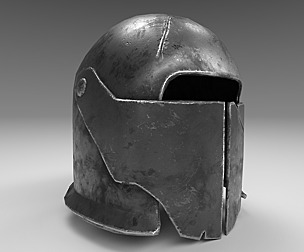 Knights Helmet with PBR material Low-poly 3d model