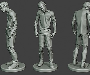 Casual Zombie Male CZ1 0002