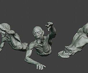 Casual Zombie Male CZ1 0004