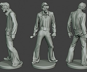 Elvis Presley Zombie EPZ1 0001
