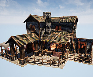 Medieval forge