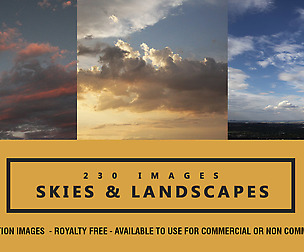 Skies & Landscapes (230 Images)