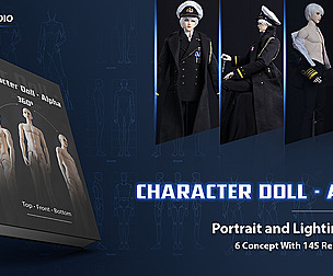 Character Doll - Portrait and Lighting - Vol 01