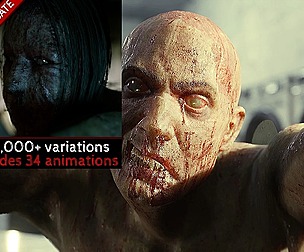 Zombies - Bloated Male/Female Twin-Pack [UE4]