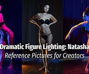 Dramatic Figure Lighting: Natasha