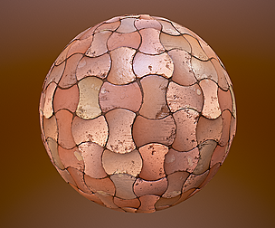 Stone sidewalk