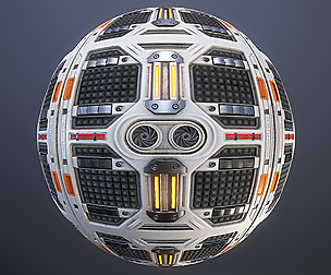 Sci-fi panel
