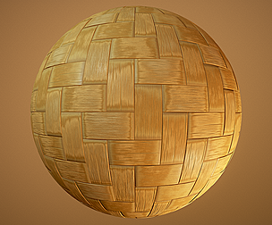Woven bamboo