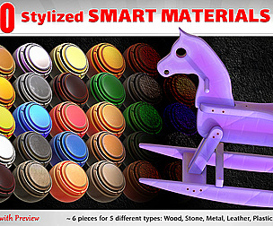 30 Stylized Smart Materials (Practical)-Vol 1
