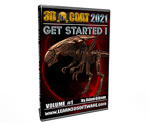 3D Coat 2021- Volume #1- Get Started I