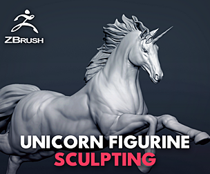 Horse / Unicorn – Figurine