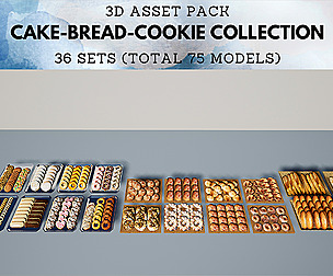 Cake Cookie Pack Bakery Vol.1