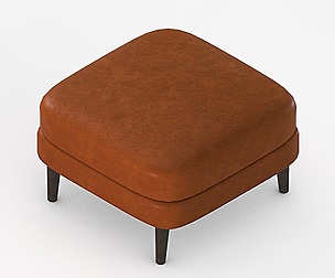 Ottoman - Leather