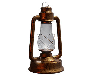 Antique Copper Lantern