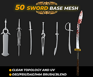 50 SWORD BASE MESH