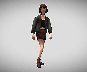 Low Poly Matilda