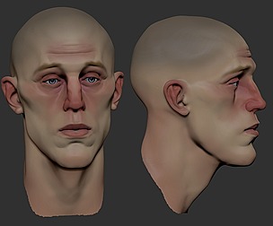 Rusian Stylized Head
