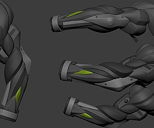 Arm Mech Basemesh Dynamic