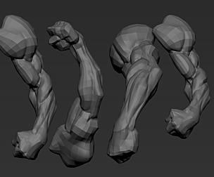 arms base sketch