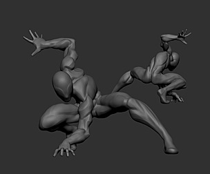 Spider Attack Basemesh
