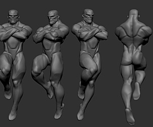 Comic Basemesh pose11