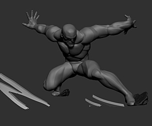 Comic Basemesh pose7