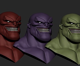 Evil Comic Male basemesh