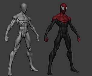 Stylized Basebody Male (Sketch)