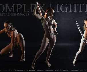 COMPLEX LIGHTING POSES REFERENCE PICTURES 400+