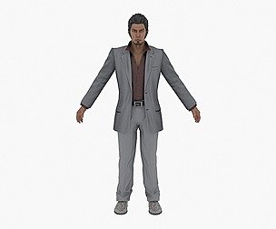 Kazuma Kiryu from Yakuza Series