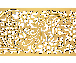 Carved Decoration Panel 03