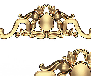 Carved Plaster Molding Decoration 07