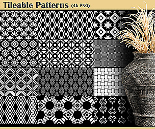 100 Tileable Patterns - Vol 01