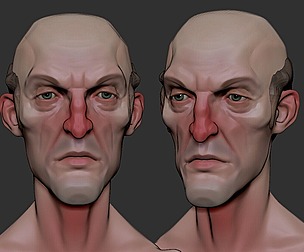 Stylized Head Rusian