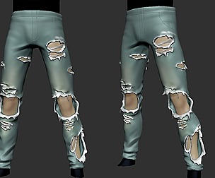 Stylized Pant Sketch