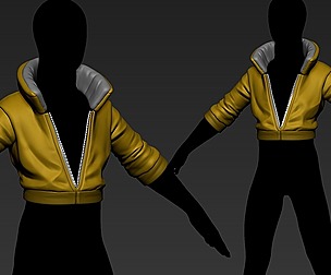stylized jacket1 basemesh