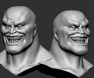 Basemesh enemy head smile1