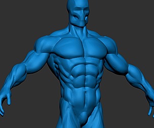 Super Hero basemesh