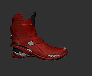 Sky-Fi Shoes Basemesh