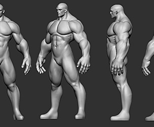 basemesh BIG cartoon Highpoly