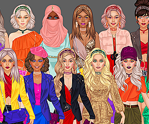 Fashion Show Girl Character