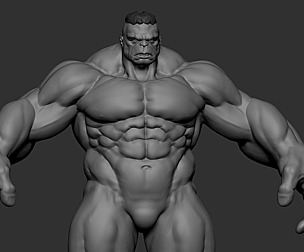 basemesh HULK ztool