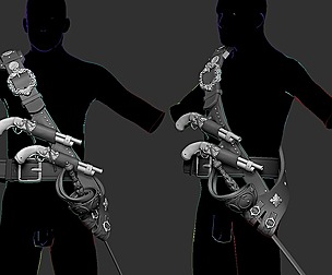 pirata set gun