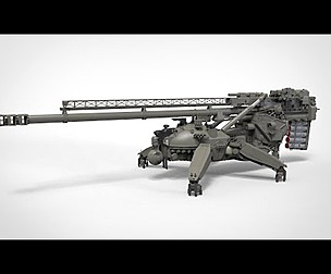Sci fi cannon 380mm