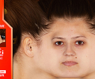 Premade Head Texture Serina Gomez